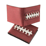 Football Fans get a Genuine Leather Laced  Football Wallets